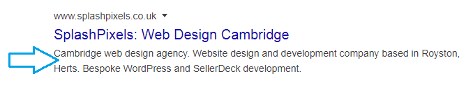 meta description tag